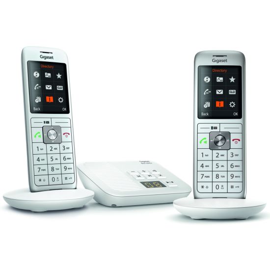 GIGASET Téléphone sans fil AL385A Duo + Répondeur (L36852H2810M201)
