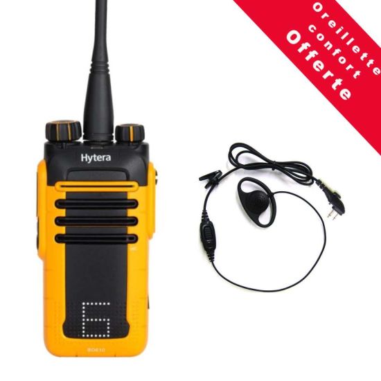 Oreillette talkie walkie : kit mains libres et kit bodyguard - Onedirect