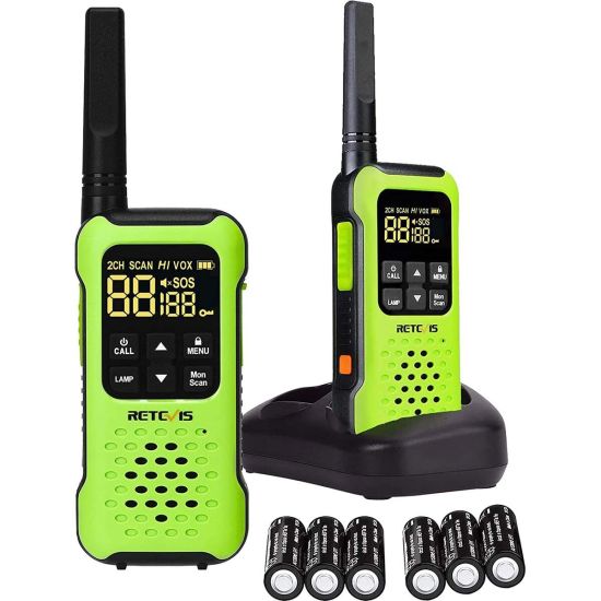 Mallette de talkies-walkies étanches + micro-oreillettes + chargeurs