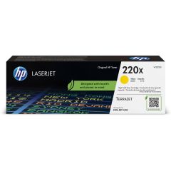 Toner HP 220X Jaune vue 1