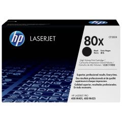 Toner HP 80X Noir vue 1