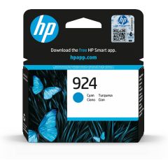 HP 924 Cartouche Encre Authentique Cyan, 400 pages