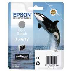 Epson T7607 Noir clair Ink/T7607 Killer Whale 25.9ml LBK