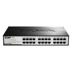 D-Link DGS-1024D Switch/24xG+F+ENet RJ45 19"desktop Green