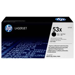 HP 53X toner LaserJet noir grande capacité authentique