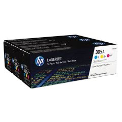 Pack 3 Toners HP vue 1