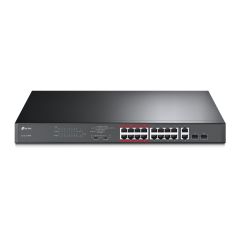 TP-Link TL-SL1218MP 16-Port Gigabit Unmanaged PoE Switch