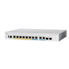 Cisco CBS350 Bus 350 MgdSwitch 2p 2.5GE 6p GE 2x10G