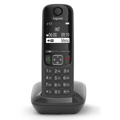 Téléphone sans fil avec répondeur Panasonic KX-TG6821 - écran large et  touches rétro-éclairées - noir