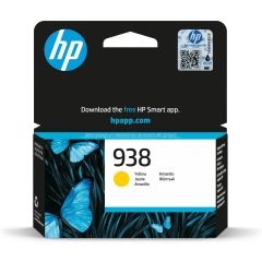 HP 938 Cartouche Encre Authentique Jaune