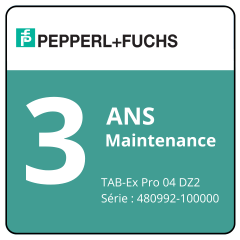 Contrat de maintenance - Pepperl Fuchs 3 ans