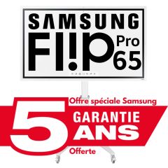 offre spéciale samsung flip pro 65 - garantie samsung flip pro 65