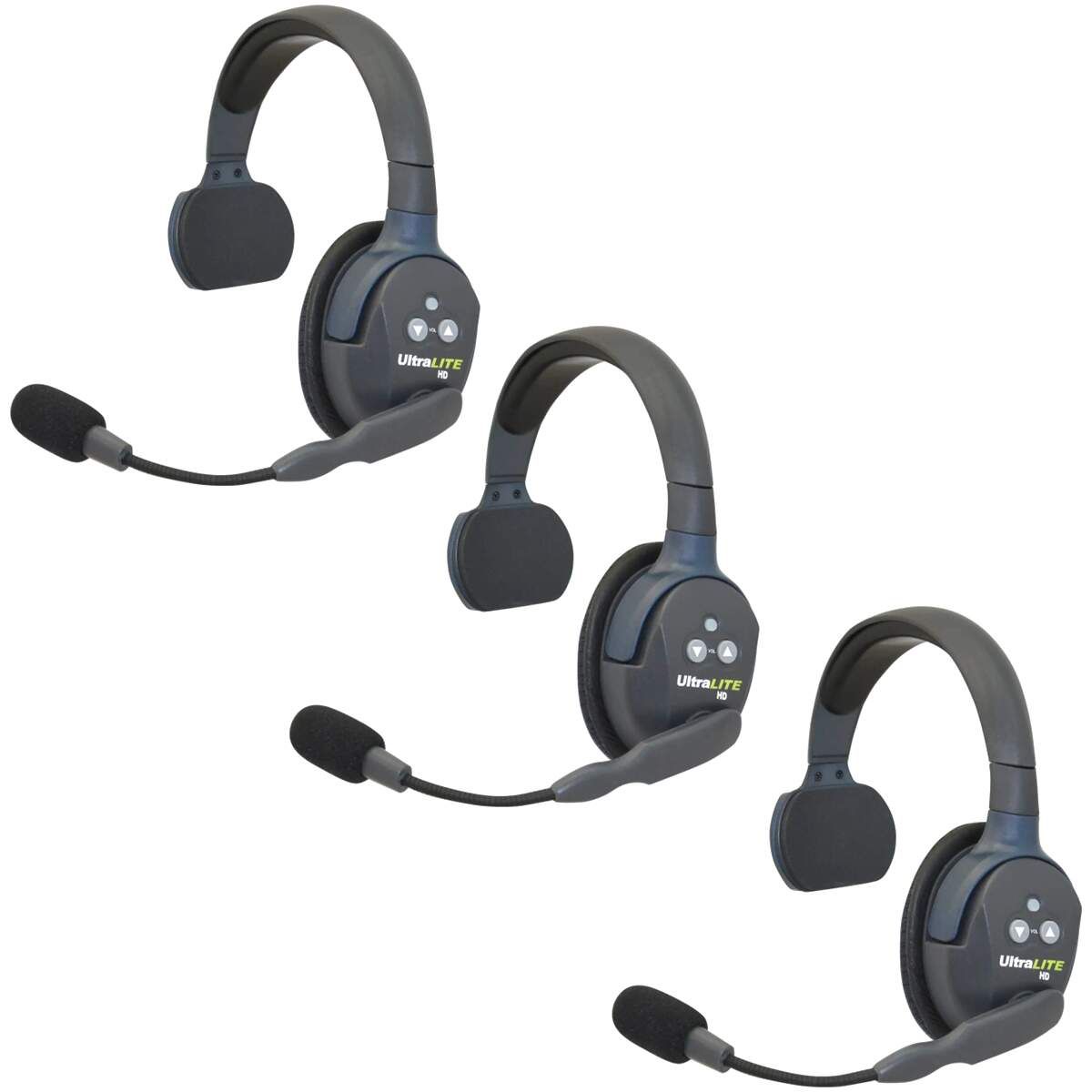 EARTEC CASQUE DE COMMUNICATION UltraLITE 2 PERSONNES (3 CASQUES,  BATTERIE/CHARGEUR) UL3S