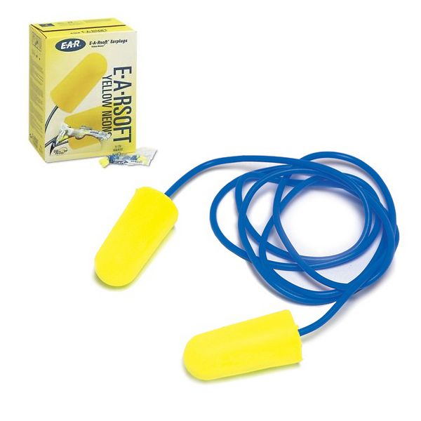 Bouchons d'oreilles 3M™ E-A-Rsoft™ Yellow Neon ES-01-001 : :  Hygiène et Santé