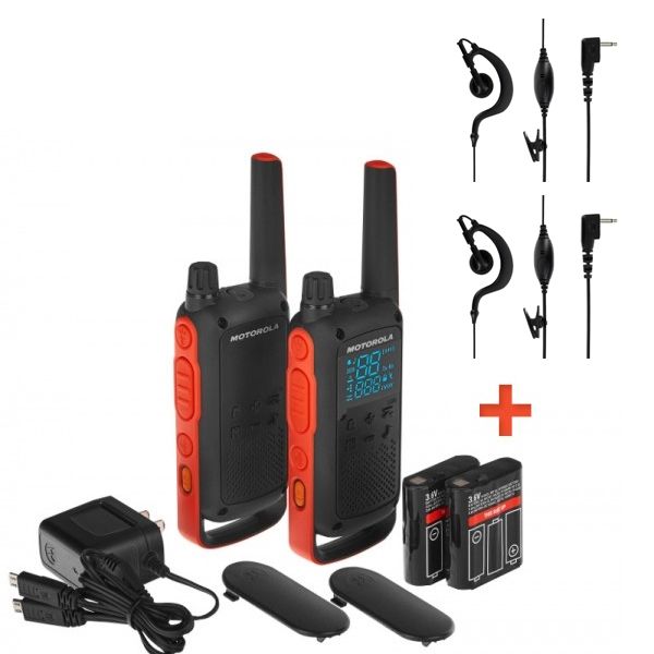 Motorola T82 Extreme quad + 4 kits écouteurs PTT