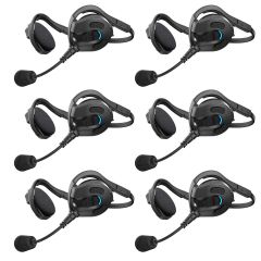 Pack de 6 Sena Expand Mesh - Casques intercom sans-fil full Duplex - EXPANDM-01