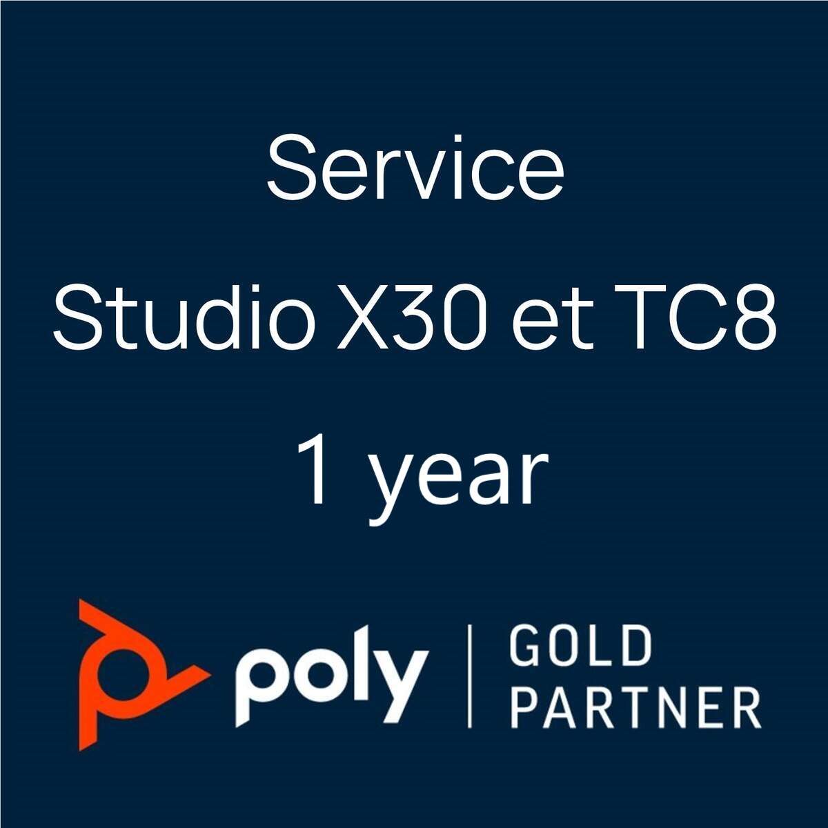 Service Poly+ pour Studio X30 et TC8 - 1 an image
