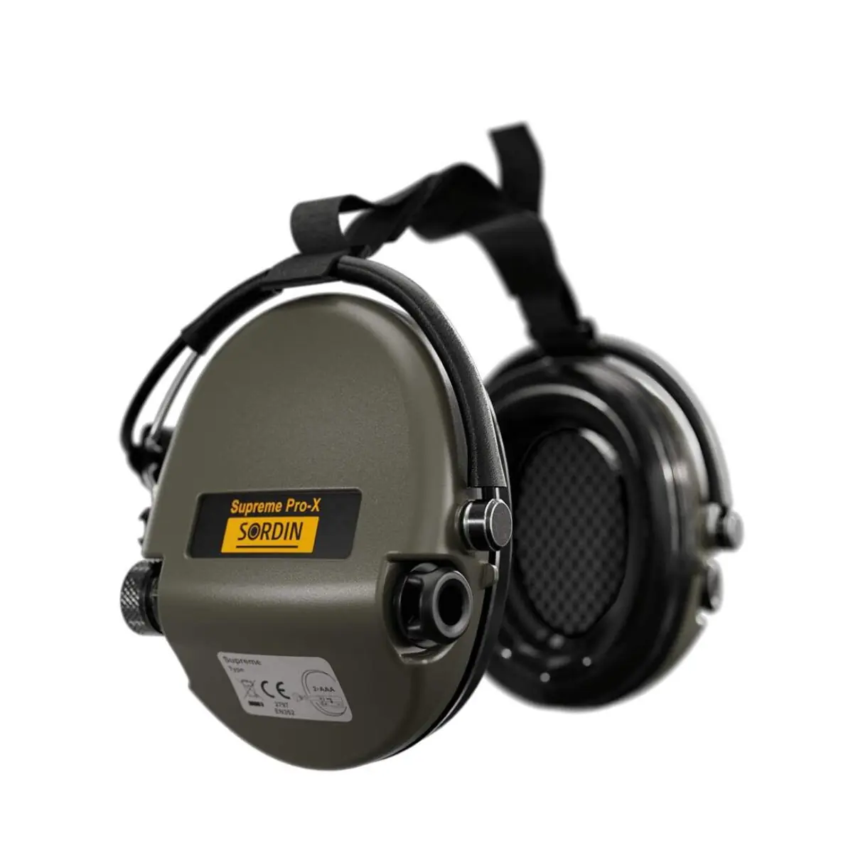 Sordin HEAR2 - 4 profils audio - casque antibruit pour la chasse